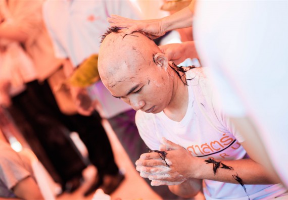 ภาพกิจกรรม คณะวิทยาศาสตร์และเทคโนโลยี เข้าร่วมพิธีบรรพชาอุปสมบท 30 รูป ถวายเป็นพระราชกุศลแด่พระบาทสมเด็จพระปรมินทรมหาภูมิพลอดุลยเดช