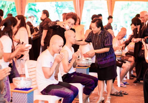 ภาพกิจกรรม คณะวิทยาศาสตร์และเทคโนโลยี เข้าร่วมพิธีบรรพชาอุปสมบท 30 รูป ถวายเป็นพระราชกุศลแด่พระบาทสมเด็จพระปรมินทรมหาภูมิพลอดุลยเดช