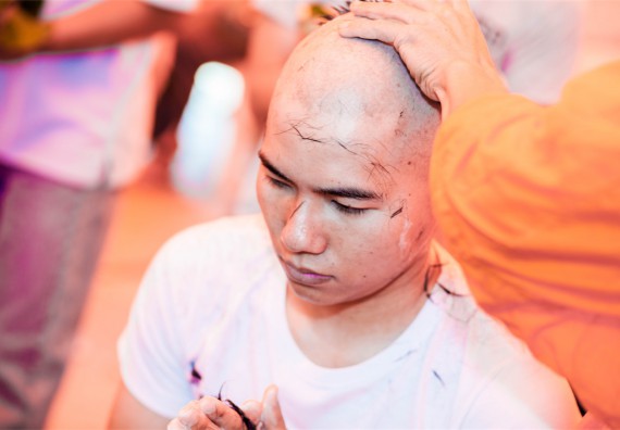 ภาพกิจกรรม คณะวิทยาศาสตร์และเทคโนโลยี เข้าร่วมพิธีบรรพชาอุปสมบท 30 รูป ถวายเป็นพระราชกุศลแด่พระบาทสมเด็จพระปรมินทรมหาภูมิพลอดุลยเดช