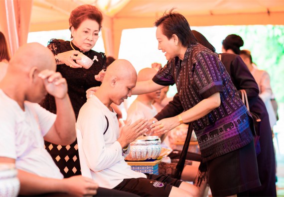 ภาพกิจกรรม คณะวิทยาศาสตร์และเทคโนโลยี เข้าร่วมพิธีบรรพชาอุปสมบท 30 รูป ถวายเป็นพระราชกุศลแด่พระบาทสมเด็จพระปรมินทรมหาภูมิพลอดุลยเดช