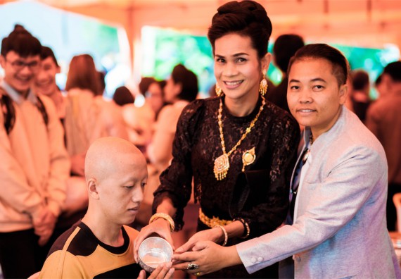 ภาพกิจกรรม คณะวิทยาศาสตร์และเทคโนโลยี เข้าร่วมพิธีบรรพชาอุปสมบท 30 รูป ถวายเป็นพระราชกุศลแด่พระบาทสมเด็จพระปรมินทรมหาภูมิพลอดุลยเดช