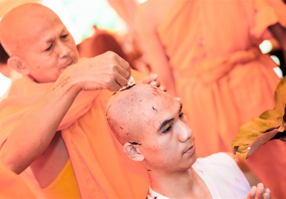 ภาพกิจกรรม คณะวิทยาศาสตร์และเทคโนโลยี เข้าร่วมพิธีบรรพชาอุปสมบท 30 รูป ถวายเป็นพระราชกุศลแด่พระบาทสมเด็จพระปรมินทรมหาภูมิพลอดุลยเดช