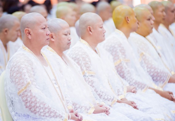 ภาพกิจกรรม คณะวิทยาศาสตร์และเทคโนโลยี เข้าร่วมพิธีบรรพชาอุปสมบท 30 รูป ถวายเป็นพระราชกุศลแด่พระบาทสมเด็จพระปรมินทรมหาภูมิพลอดุลยเดช