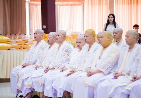 ภาพกิจกรรม คณะวิทยาศาสตร์และเทคโนโลยี เข้าร่วมพิธีบรรพชาอุปสมบท 30 รูป ถวายเป็นพระราชกุศลแด่พระบาทสมเด็จพระปรมินทรมหาภูมิพลอดุลยเดช