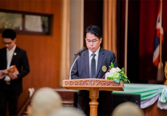 ภาพกิจกรรม คณะวิทยาศาสตร์และเทคโนโลยี เข้าร่วมพิธีบรรพชาอุปสมบท 30 รูป ถวายเป็นพระราชกุศลแด่พระบาทสมเด็จพระปรมินทรมหาภูมิพลอดุลยเดช