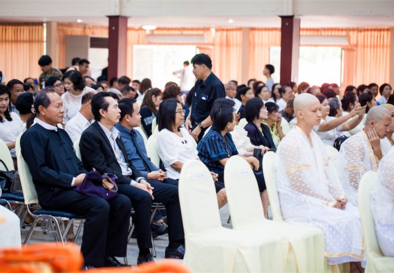 ภาพกิจกรรม คณะวิทยาศาสตร์และเทคโนโลยี เข้าร่วมพิธีบรรพชาอุปสมบท 30 รูป ถวายเป็นพระราชกุศลแด่พระบาทสมเด็จพระปรมินทรมหาภูมิพลอดุลยเดช