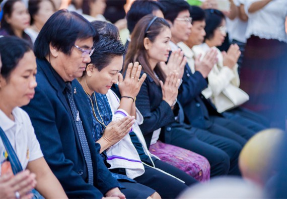 ภาพกิจกรรม คณะวิทยาศาสตร์และเทคโนโลยี เข้าร่วมพิธีบรรพชาอุปสมบท 30 รูป ถวายเป็นพระราชกุศลแด่พระบาทสมเด็จพระปรมินทรมหาภูมิพลอดุลยเดช