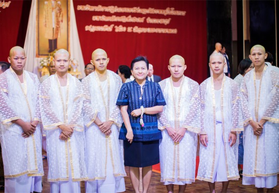 ภาพกิจกรรม คณะวิทยาศาสตร์และเทคโนโลยี เข้าร่วมพิธีบรรพชาอุปสมบท 30 รูป ถวายเป็นพระราชกุศลแด่พระบาทสมเด็จพระปรมินทรมหาภูมิพลอดุลยเดช