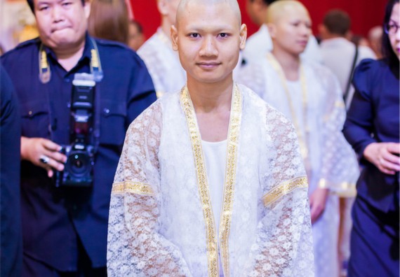 ภาพกิจกรรม คณะวิทยาศาสตร์และเทคโนโลยี เข้าร่วมพิธีบรรพชาอุปสมบท 30 รูป ถวายเป็นพระราชกุศลแด่พระบาทสมเด็จพระปรมินทรมหาภูมิพลอดุลยเดช