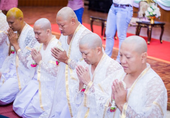 ภาพกิจกรรม คณะวิทยาศาสตร์และเทคโนโลยี เข้าร่วมพิธีบรรพชาอุปสมบท 30 รูป ถวายเป็นพระราชกุศลแด่พระบาทสมเด็จพระปรมินทรมหาภูมิพลอดุลยเดช