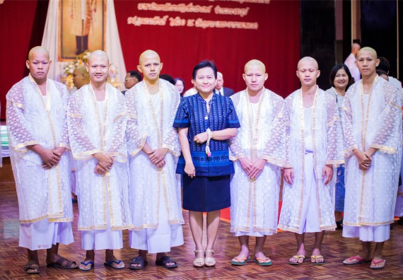 ภาพกิจกรรม คณะวิทยาศาสตร์และเทคโนโลยี เข้าร่วมพิธีบรรพชาอุปสมบท 30 รูป ถวายเป็นพระราชกุศลแด่พระบาทสมเด็จพระปรมินทรมหาภูมิพลอดุลยเดช