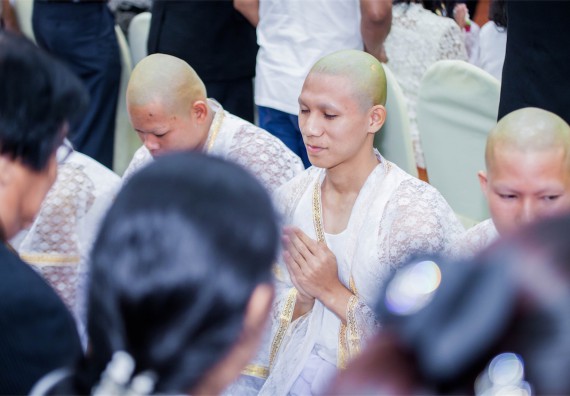 ภาพกิจกรรม คณะวิทยาศาสตร์และเทคโนโลยี เข้าร่วมพิธีบรรพชาอุปสมบท 30 รูป ถวายเป็นพระราชกุศลแด่พระบาทสมเด็จพระปรมินทรมหาภูมิพลอดุลยเดช