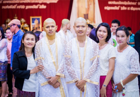 ภาพกิจกรรม คณะวิทยาศาสตร์และเทคโนโลยี เข้าร่วมพิธีบรรพชาอุปสมบท 30 รูป ถวายเป็นพระราชกุศลแด่พระบาทสมเด็จพระปรมินทรมหาภูมิพลอดุลยเดช