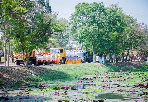 ภาพกิจกรรม คณะวิทยาศาสตร์และเทคโนโลยี เข้าร่วมพิธีบรรพชาอุปสมบท 30 รูป ถวายเป็นพระราชกุศลแด่พระบาทสมเด็จพระปรมินทรมหาภูมิพลอดุลยเดช