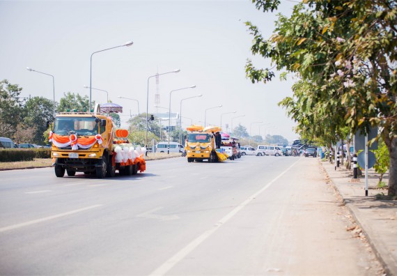 ภาพกิจกรรม คณะวิทยาศาสตร์และเทคโนโลยี เข้าร่วมพิธีบรรพชาอุปสมบท 30 รูป ถวายเป็นพระราชกุศลแด่พระบาทสมเด็จพระปรมินทรมหาภูมิพลอดุลยเดช