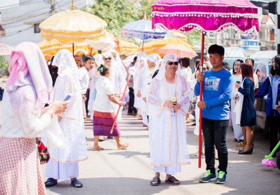 ภาพกิจกรรม คณะวิทยาศาสตร์และเทคโนโลยี เข้าร่วมพิธีบรรพชาอุปสมบท 30 รูป ถวายเป็นพระราชกุศลแด่พระบาทสมเด็จพระปรมินทรมหาภูมิพลอดุลยเดช