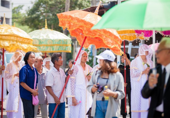 ภาพกิจกรรม คณะวิทยาศาสตร์และเทคโนโลยี เข้าร่วมพิธีบรรพชาอุปสมบท 30 รูป ถวายเป็นพระราชกุศลแด่พระบาทสมเด็จพระปรมินทรมหาภูมิพลอดุลยเดช