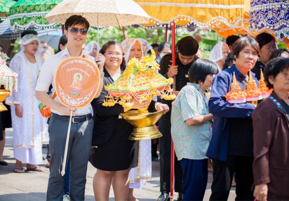 ภาพกิจกรรม คณะวิทยาศาสตร์และเทคโนโลยี เข้าร่วมพิธีบรรพชาอุปสมบท 30 รูป ถวายเป็นพระราชกุศลแด่พระบาทสมเด็จพระปรมินทรมหาภูมิพลอดุลยเดช