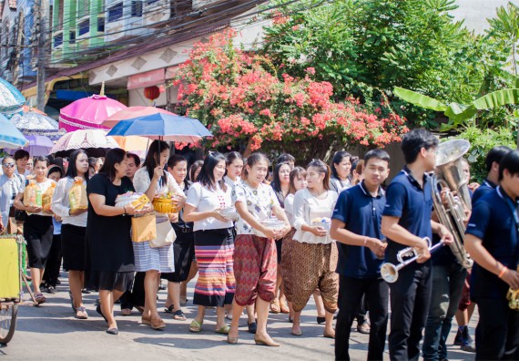 ภาพกิจกรรม คณะวิทยาศาสตร์และเทคโนโลยี เข้าร่วมพิธีบรรพชาอุปสมบท 30 รูป ถวายเป็นพระราชกุศลแด่พระบาทสมเด็จพระปรมินทรมหาภูมิพลอดุลยเดช