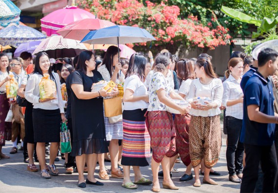 ภาพกิจกรรม คณะวิทยาศาสตร์และเทคโนโลยี เข้าร่วมพิธีบรรพชาอุปสมบท 30 รูป ถวายเป็นพระราชกุศลแด่พระบาทสมเด็จพระปรมินทรมหาภูมิพลอดุลยเดช