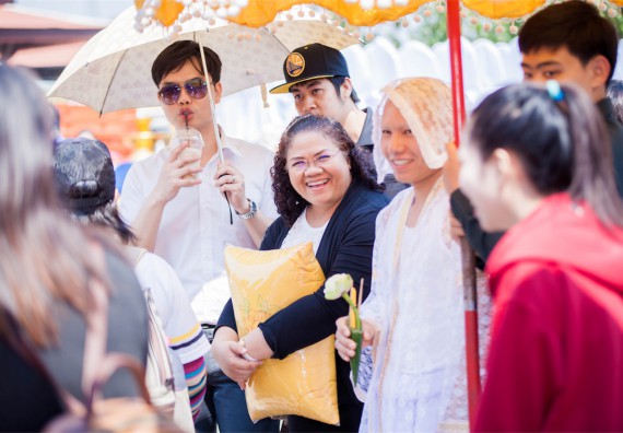 ภาพกิจกรรม คณะวิทยาศาสตร์และเทคโนโลยี เข้าร่วมพิธีบรรพชาอุปสมบท 30 รูป ถวายเป็นพระราชกุศลแด่พระบาทสมเด็จพระปรมินทรมหาภูมิพลอดุลยเดช