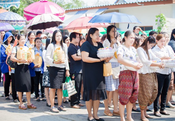 ภาพกิจกรรม คณะวิทยาศาสตร์และเทคโนโลยี เข้าร่วมพิธีบรรพชาอุปสมบท 30 รูป ถวายเป็นพระราชกุศลแด่พระบาทสมเด็จพระปรมินทรมหาภูมิพลอดุลยเดช