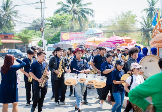 ภาพกิจกรรม คณะวิทยาศาสตร์และเทคโนโลยี เข้าร่วมพิธีบรรพชาอุปสมบท 30 รูป ถวายเป็นพระราชกุศลแด่พระบาทสมเด็จพระปรมินทรมหาภูมิพลอดุลยเดช