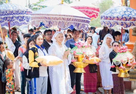 ภาพกิจกรรม คณะวิทยาศาสตร์และเทคโนโลยี เข้าร่วมพิธีบรรพชาอุปสมบท 30 รูป ถวายเป็นพระราชกุศลแด่พระบาทสมเด็จพระปรมินทรมหาภูมิพลอดุลยเดช