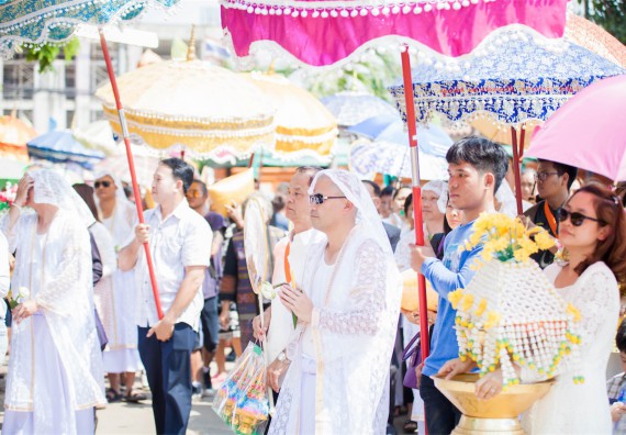 ภาพกิจกรรม คณะวิทยาศาสตร์และเทคโนโลยี เข้าร่วมพิธีบรรพชาอุปสมบท 30 รูป ถวายเป็นพระราชกุศลแด่พระบาทสมเด็จพระปรมินทรมหาภูมิพลอดุลยเดช