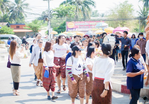 ภาพกิจกรรม คณะวิทยาศาสตร์และเทคโนโลยี เข้าร่วมพิธีบรรพชาอุปสมบท 30 รูป ถวายเป็นพระราชกุศลแด่พระบาทสมเด็จพระปรมินทรมหาภูมิพลอดุลยเดช