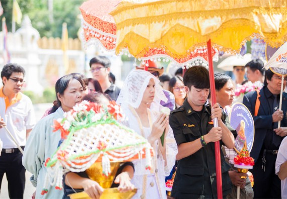 ภาพกิจกรรม คณะวิทยาศาสตร์และเทคโนโลยี เข้าร่วมพิธีบรรพชาอุปสมบท 30 รูป ถวายเป็นพระราชกุศลแด่พระบาทสมเด็จพระปรมินทรมหาภูมิพลอดุลยเดช