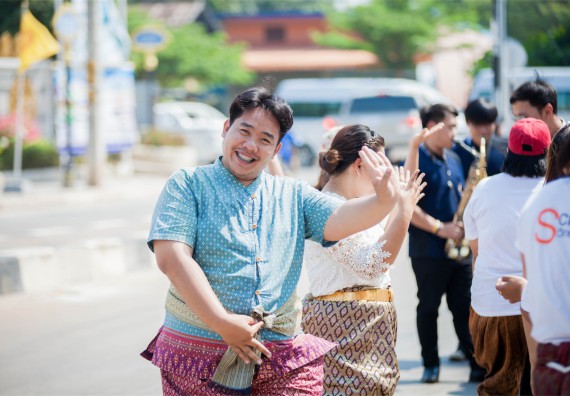 ภาพกิจกรรม คณะวิทยาศาสตร์และเทคโนโลยี เข้าร่วมพิธีบรรพชาอุปสมบท 30 รูป ถวายเป็นพระราชกุศลแด่พระบาทสมเด็จพระปรมินทรมหาภูมิพลอดุลยเดช