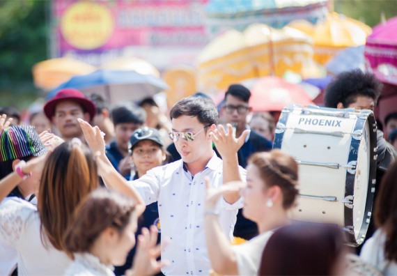 ภาพกิจกรรม คณะวิทยาศาสตร์และเทคโนโลยี เข้าร่วมพิธีบรรพชาอุปสมบท 30 รูป ถวายเป็นพระราชกุศลแด่พระบาทสมเด็จพระปรมินทรมหาภูมิพลอดุลยเดช