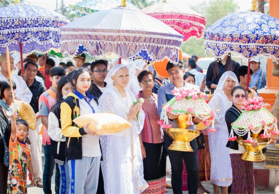 ภาพกิจกรรม คณะวิทยาศาสตร์และเทคโนโลยี เข้าร่วมพิธีบรรพชาอุปสมบท 30 รูป ถวายเป็นพระราชกุศลแด่พระบาทสมเด็จพระปรมินทรมหาภูมิพลอดุลยเดช