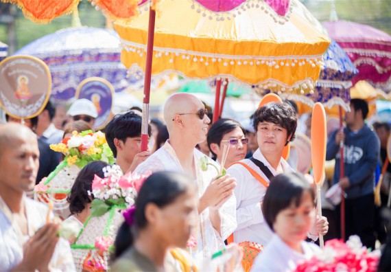 ภาพกิจกรรม คณะวิทยาศาสตร์และเทคโนโลยี เข้าร่วมพิธีบรรพชาอุปสมบท 30 รูป ถวายเป็นพระราชกุศลแด่พระบาทสมเด็จพระปรมินทรมหาภูมิพลอดุลยเดช
