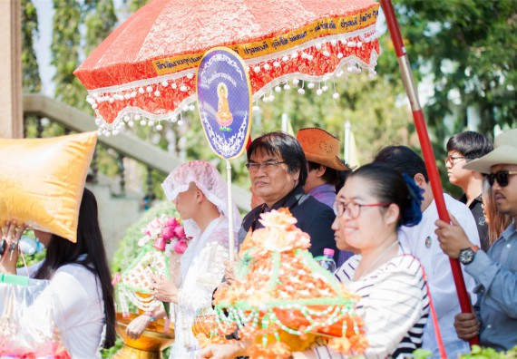 ภาพกิจกรรม คณะวิทยาศาสตร์และเทคโนโลยี เข้าร่วมพิธีบรรพชาอุปสมบท 30 รูป ถวายเป็นพระราชกุศลแด่พระบาทสมเด็จพระปรมินทรมหาภูมิพลอดุลยเดช
