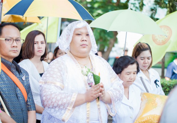 ภาพกิจกรรม คณะวิทยาศาสตร์และเทคโนโลยี เข้าร่วมพิธีบรรพชาอุปสมบท 30 รูป ถวายเป็นพระราชกุศลแด่พระบาทสมเด็จพระปรมินทรมหาภูมิพลอดุลยเดช
