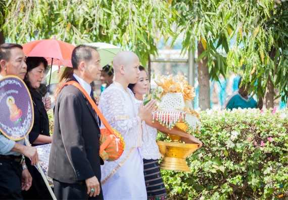 ภาพกิจกรรม คณะวิทยาศาสตร์และเทคโนโลยี เข้าร่วมพิธีบรรพชาอุปสมบท 30 รูป ถวายเป็นพระราชกุศลแด่พระบาทสมเด็จพระปรมินทรมหาภูมิพลอดุลยเดช