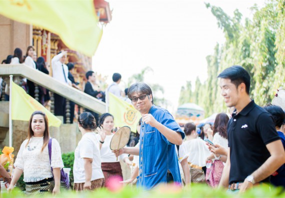 ภาพกิจกรรม คณะวิทยาศาสตร์และเทคโนโลยี เข้าร่วมพิธีบรรพชาอุปสมบท 30 รูป ถวายเป็นพระราชกุศลแด่พระบาทสมเด็จพระปรมินทรมหาภูมิพลอดุลยเดช