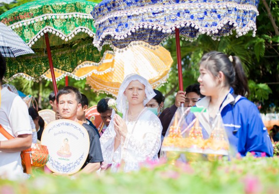 ภาพกิจกรรม คณะวิทยาศาสตร์และเทคโนโลยี เข้าร่วมพิธีบรรพชาอุปสมบท 30 รูป ถวายเป็นพระราชกุศลแด่พระบาทสมเด็จพระปรมินทรมหาภูมิพลอดุลยเดช