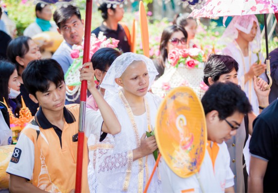 ภาพกิจกรรม คณะวิทยาศาสตร์และเทคโนโลยี เข้าร่วมพิธีบรรพชาอุปสมบท 30 รูป ถวายเป็นพระราชกุศลแด่พระบาทสมเด็จพระปรมินทรมหาภูมิพลอดุลยเดช