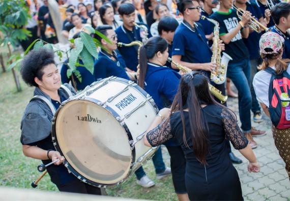 ภาพกิจกรรม คณะวิทยาศาสตร์และเทคโนโลยี เข้าร่วมพิธีบรรพชาอุปสมบท 30 รูป ถวายเป็นพระราชกุศลแด่พระบาทสมเด็จพระปรมินทรมหาภูมิพลอดุลยเดช