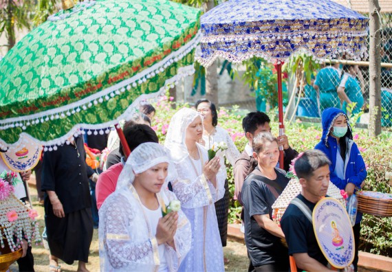 ภาพกิจกรรม คณะวิทยาศาสตร์และเทคโนโลยี เข้าร่วมพิธีบรรพชาอุปสมบท 30 รูป ถวายเป็นพระราชกุศลแด่พระบาทสมเด็จพระปรมินทรมหาภูมิพลอดุลยเดช