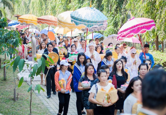 ภาพกิจกรรม คณะวิทยาศาสตร์และเทคโนโลยี เข้าร่วมพิธีบรรพชาอุปสมบท 30 รูป ถวายเป็นพระราชกุศลแด่พระบาทสมเด็จพระปรมินทรมหาภูมิพลอดุลยเดช