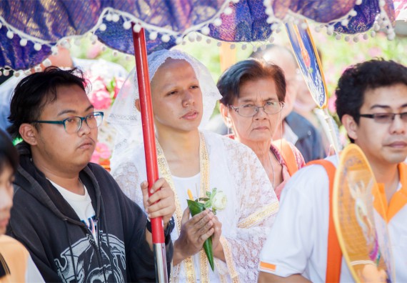 ภาพกิจกรรม คณะวิทยาศาสตร์และเทคโนโลยี เข้าร่วมพิธีบรรพชาอุปสมบท 30 รูป ถวายเป็นพระราชกุศลแด่พระบาทสมเด็จพระปรมินทรมหาภูมิพลอดุลยเดช