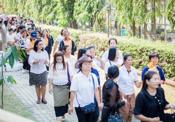 ภาพกิจกรรม คณะวิทยาศาสตร์และเทคโนโลยี เข้าร่วมพิธีบรรพชาอุปสมบท 30 รูป ถวายเป็นพระราชกุศลแด่พระบาทสมเด็จพระปรมินทรมหาภูมิพลอดุลยเดช