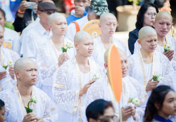 ภาพกิจกรรม คณะวิทยาศาสตร์และเทคโนโลยี เข้าร่วมพิธีบรรพชาอุปสมบท 30 รูป ถวายเป็นพระราชกุศลแด่พระบาทสมเด็จพระปรมินทรมหาภูมิพลอดุลยเดช