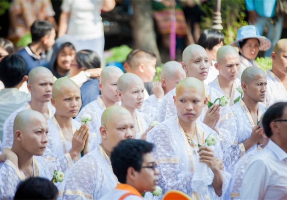 ภาพกิจกรรม คณะวิทยาศาสตร์และเทคโนโลยี เข้าร่วมพิธีบรรพชาอุปสมบท 30 รูป ถวายเป็นพระราชกุศลแด่พระบาทสมเด็จพระปรมินทรมหาภูมิพลอดุลยเดช
