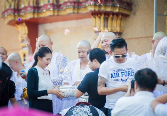 ภาพกิจกรรม คณะวิทยาศาสตร์และเทคโนโลยี เข้าร่วมพิธีบรรพชาอุปสมบท 30 รูป ถวายเป็นพระราชกุศลแด่พระบาทสมเด็จพระปรมินทรมหาภูมิพลอดุลยเดช