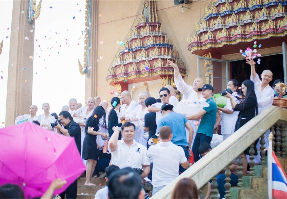 ภาพกิจกรรม คณะวิทยาศาสตร์และเทคโนโลยี เข้าร่วมพิธีบรรพชาอุปสมบท 30 รูป ถวายเป็นพระราชกุศลแด่พระบาทสมเด็จพระปรมินทรมหาภูมิพลอดุลยเดช